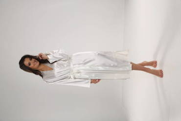 798 Klasický dámský župan Forex - perleťový