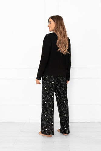 Dámské pyžamo Bonnie - bavlna, dlouhý rukáv, dlouhé kalhoty, ovce Italian Fashion