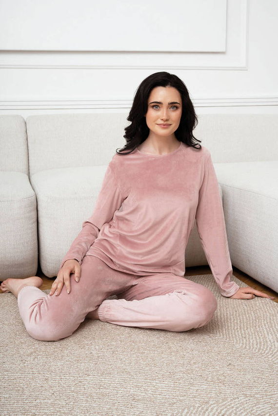 Akara Dámská souprava Italian Fashion - pudrově růžová