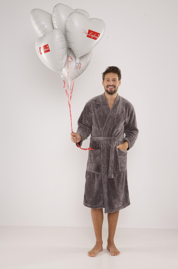 391 Pánský župan Hugo De lafense - šedý