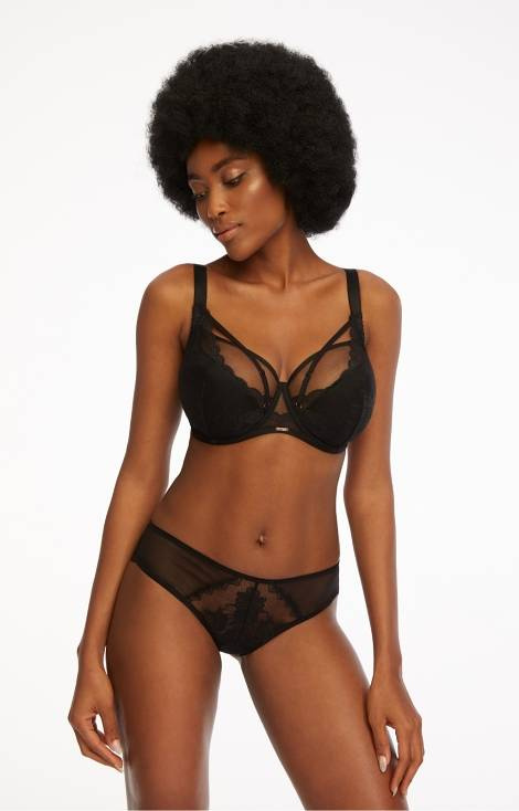 BC-930 Alice II Polovyztužená podprsenka Kinga černá