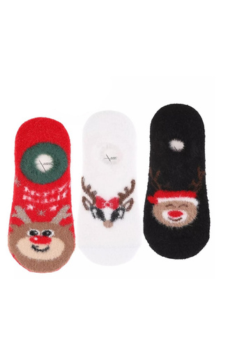 Moraj CDC 350-004 ABS dámské baleríny - slavnostní, teplé, neklouzavé