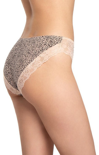 L-1586 Dámské kalhotky Lama, dvě balení, 95 % bavlna, pohodlné a klasické