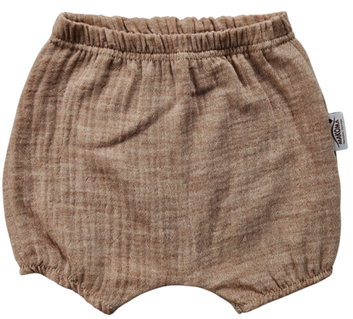 Baby blossoms Just Muslin 40235L Makoma latte- 100% bavlněný mušelín, na gumičce