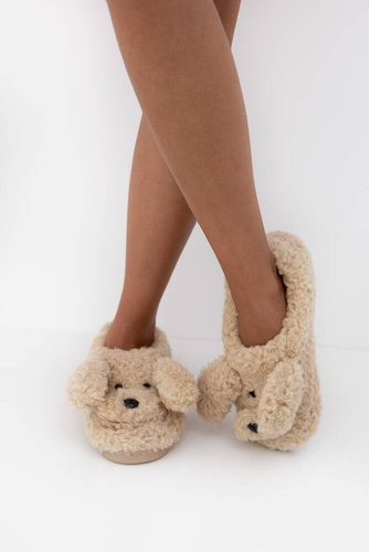 Louisa Dámské pantofle Sensis - béžové