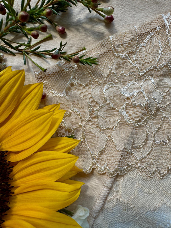 530 Iness Kalhotky s vysokým sedem De lafense - béžové