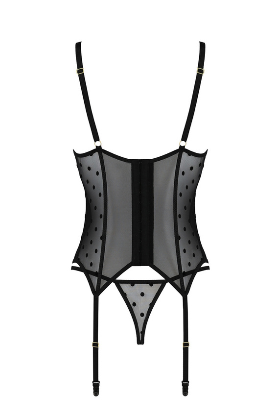Marina Corset dámský korzet Passion black