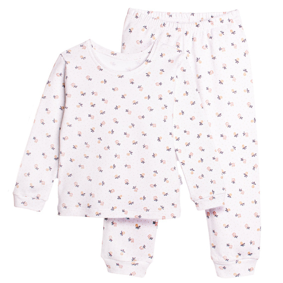 Nicol 220036 dívčí pyžamo 100% bavlna měkké pohodlné květiny