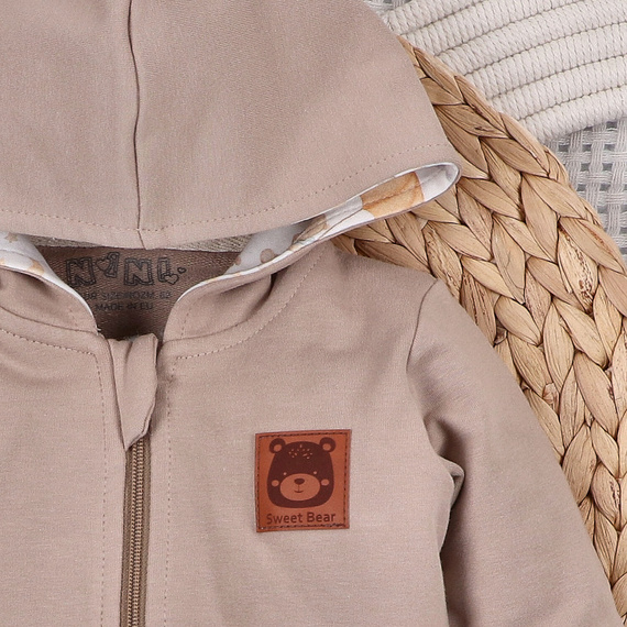 ABN-5516 Sky Journey Nini dětská mikina - organická bavlna, pohodlný střih