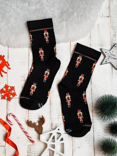 A45 Premium Socks A'3 Cornette - černé (vojáci)