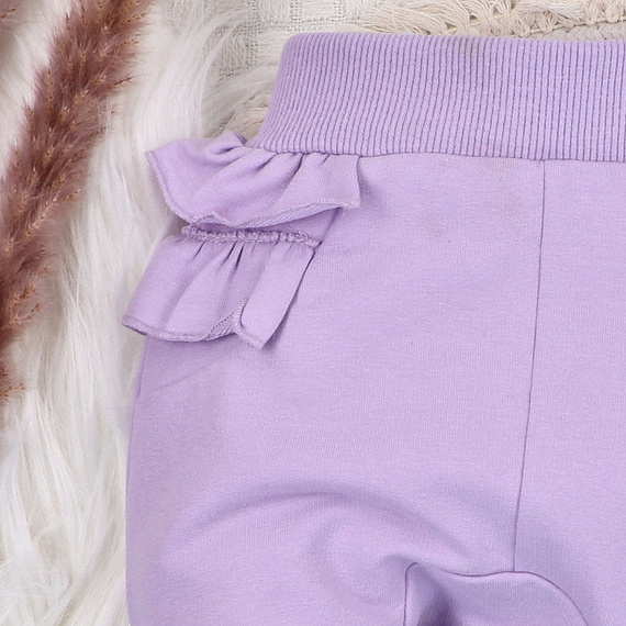 ABN-5485 Underwater World Nini tepláky - organická bavlna, fialové, pro děti