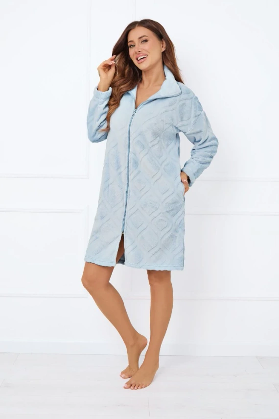 Arena Dámský župan Italian Fashion - modrý