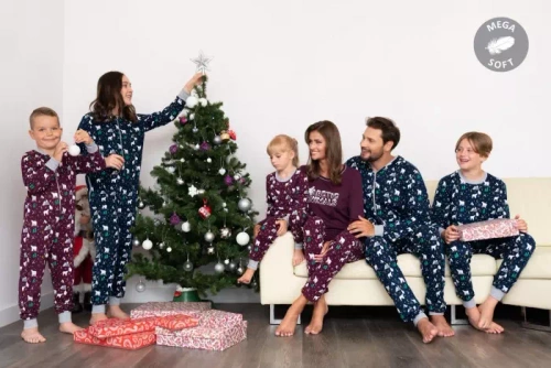 Sid Dětské pyžamo Italian Fashion - vínový potisk