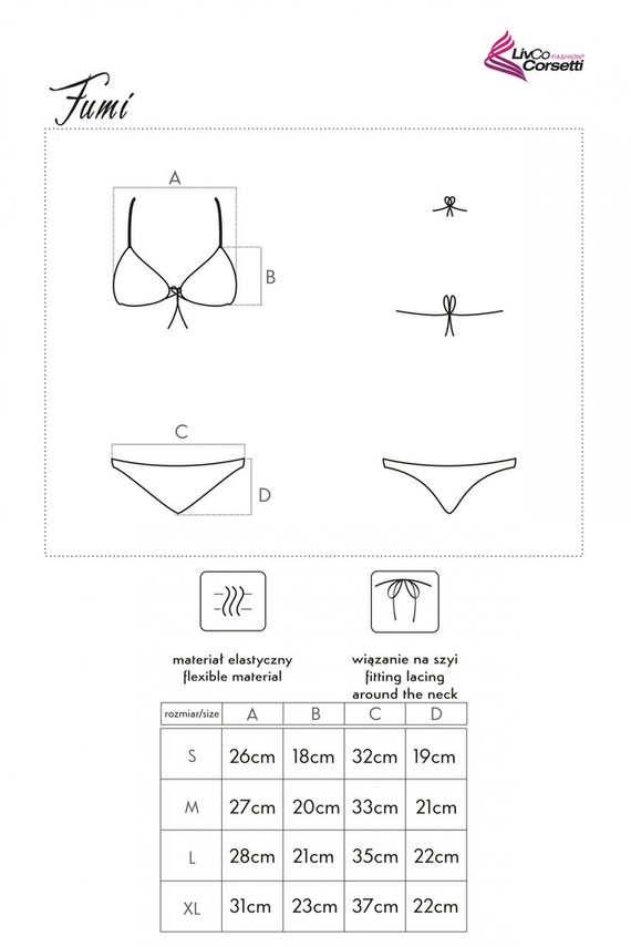 Sol LC 19065 Plavky LivCo Corsetti