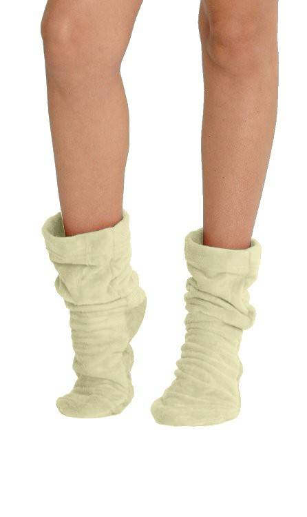 553/554 Ponožky na spaní Wellsoft Smooth De Lafense - ecru