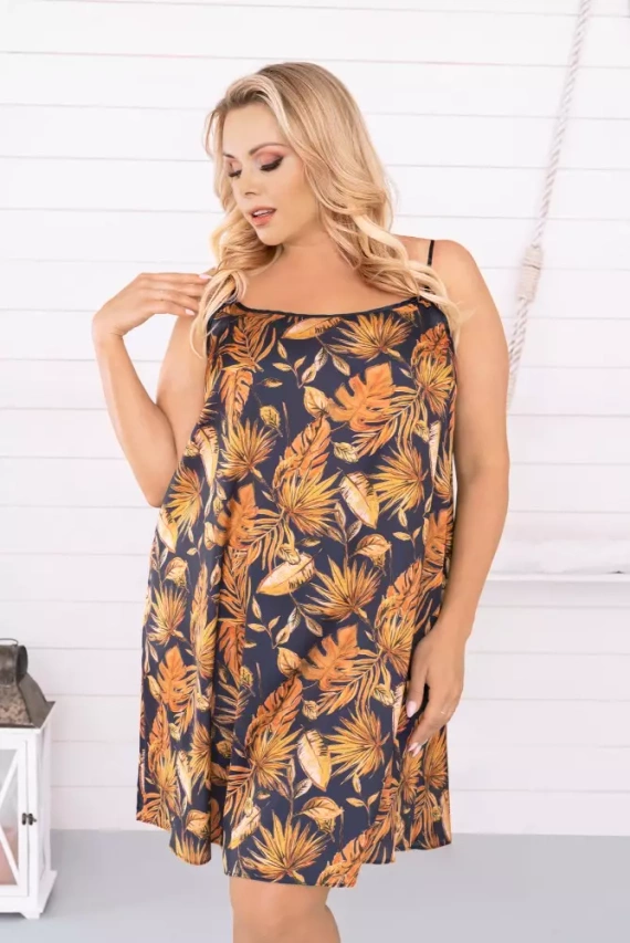 Dámská košile Monstera, slim-fit Italia Fashion - potisk