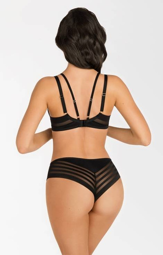 K 812 Yoko Dámské podprsenkové kalhotky Gorsenia - černé