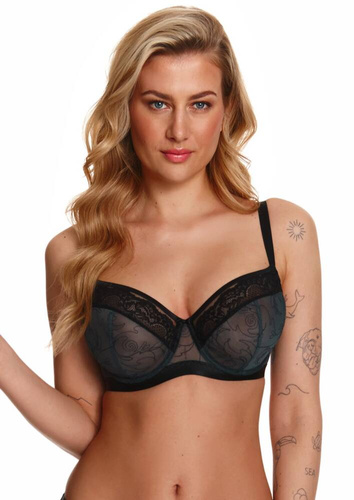 2413 Měkká podprsenka Lupoline - zelená