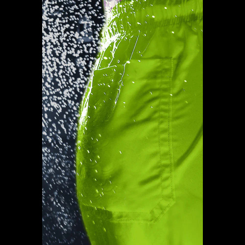 Sesto Senso pánské plavkové šortky rychleschnoucí plážové s kapsami lime