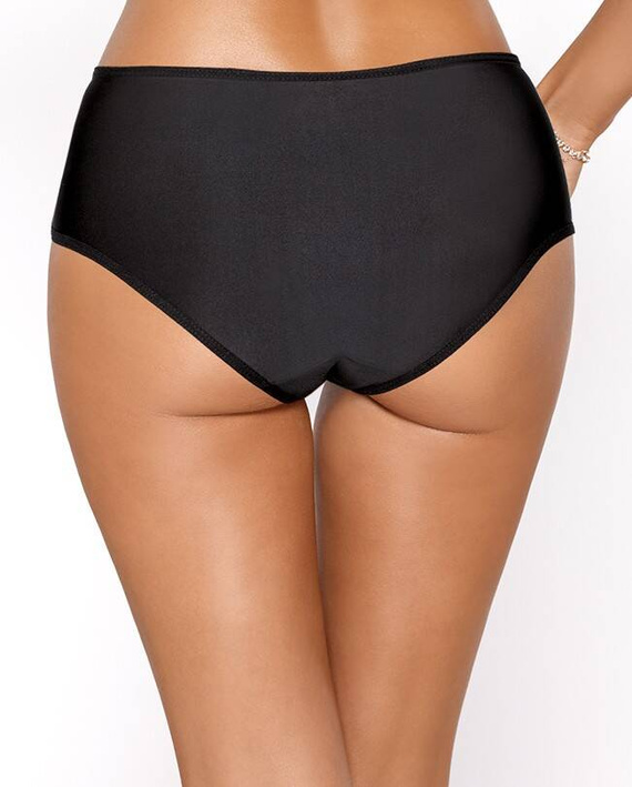 Cynthia Dámské kalhotky s vysokým pasem Paripari - černé