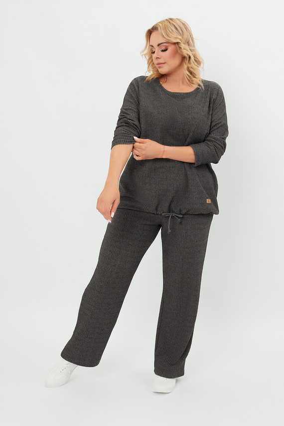 Avira Dámská souprava Italian Fashion - tmavý melír