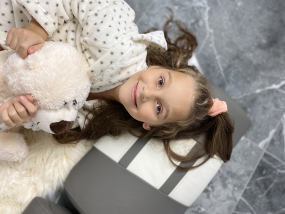 367 Melanie Forex Dětský župan - ecru