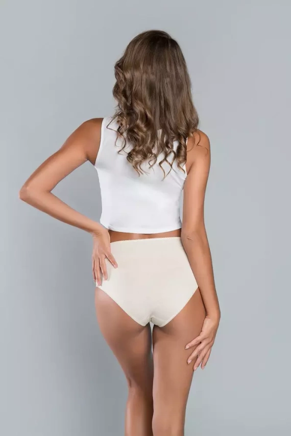 Salma Maxi kalhotky Italian Fashion - pudrově modré