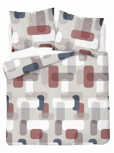 5487 B Detexpol Saténové příběhy šedé povlečení| 100% bavlna, saténová vazba, zip, dárkové balení