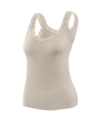 Dámské tílko Sesto Senso 6109 krajka bezešvé elastické pohodlné sabia