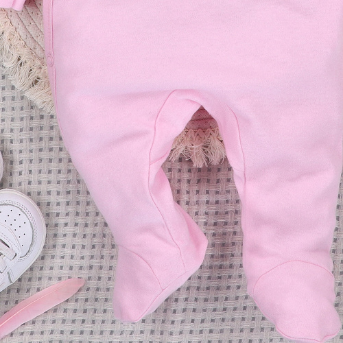 ABN-5539 Nini Happy Animals dětský župan z organické bavlny - 100% bezpečnost, bezniklové zapínání, polská výroba