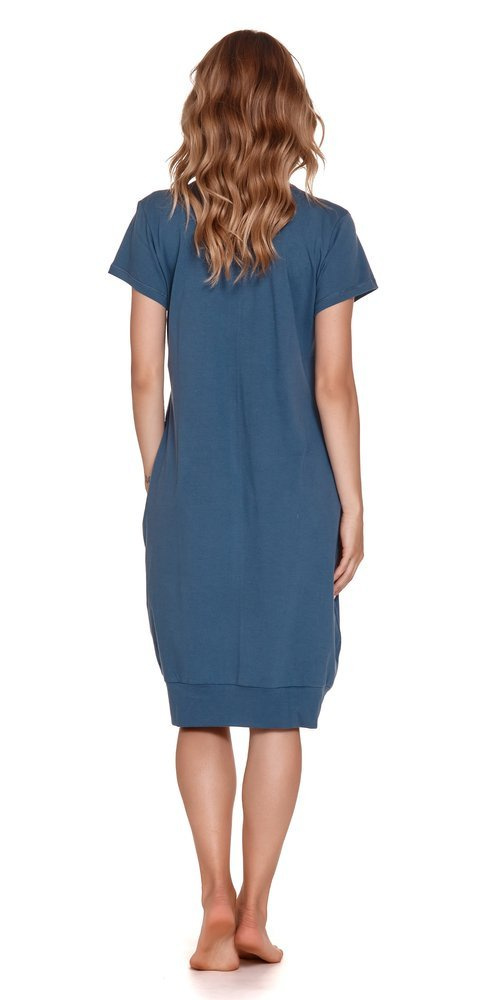 4348 Koszula Nocna ciążowa i do karmienia Doctor Nap - deep blue