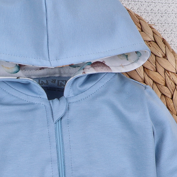 ABN-5615 Dětská mikina Little Dreamers Nini z organické bavlny - pohodlí, udržitelnost, šetrnost k životnímu prostředí