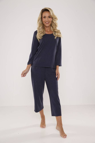 665 Paula Dámské pyžamo Forex - tmavě modré