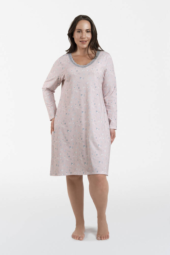 Simona noční košile Italská móda - potisk