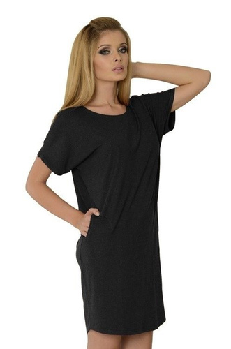 523 Paula noční košile kr. pouzdro - grafit