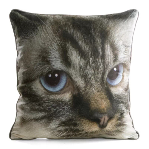 Povlak Animal 45x45 samet Eurofirany se zipem cat