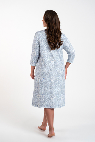 Noční košile Antonia Italian Fashion - modrý potisk
