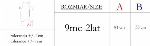 Spací pytel Nicol 221044 0,5 TOG s nohavicemi 9m–2r bavlna Oeko-Tex