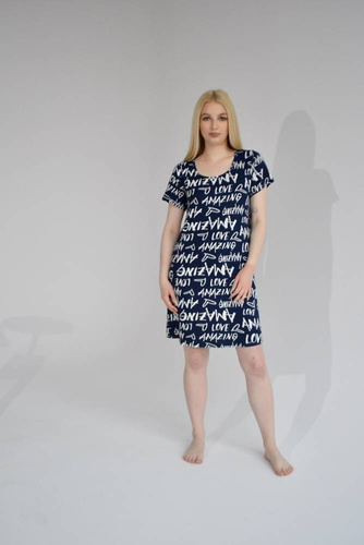 645 Noční košile Amazing Forex - tmavě modrá