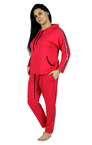 459 Nice Forex dámská tepláková souprava - malinová