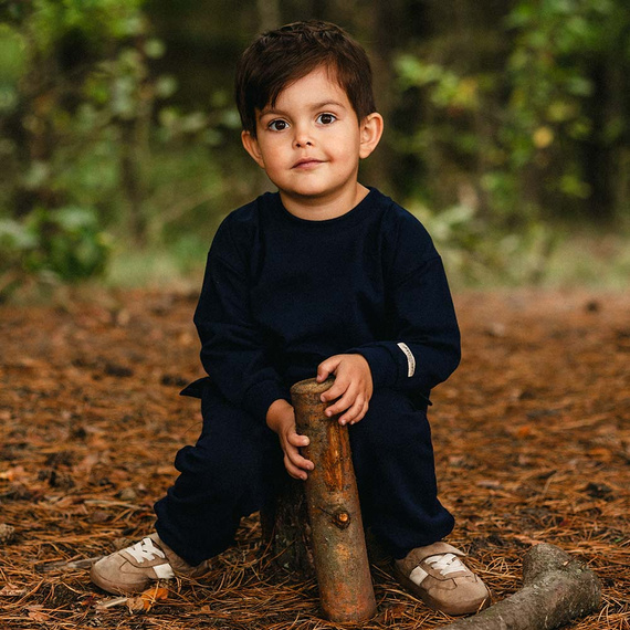 Dětské tričko s dlouhým rukávem Eevi Simply Comfy 100% bavlna