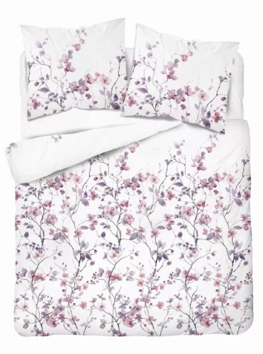 5490 B Detexpol Saténové příběhy bílé | 100% bavlna, saténová vazba, zip, dárkové balení