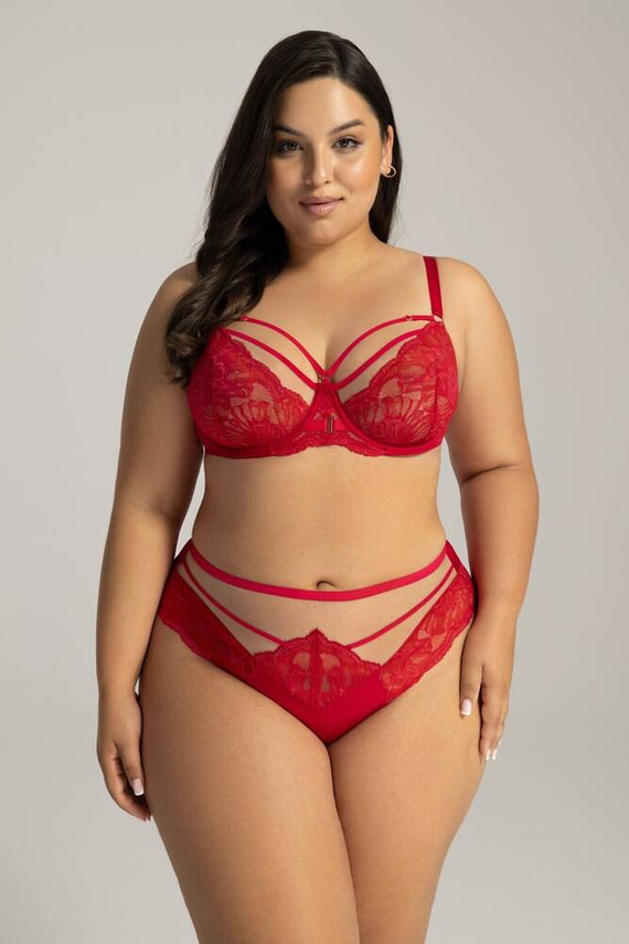 1824/1 Soft Ava Bra červená