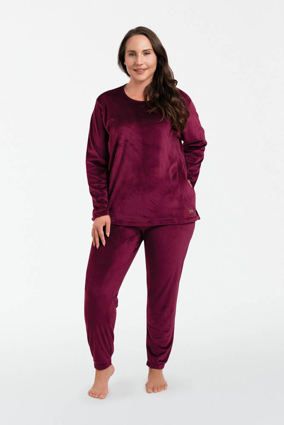 Akara Dámská souprava Italian Fashion - vínová