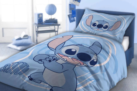 Povlečení Lilo i Stitch Faro 100% bavlna měkké dětské povlečení