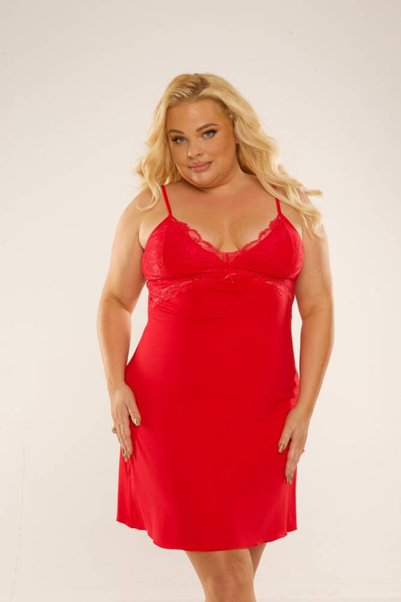 739 Velar Forex noční košile - červená