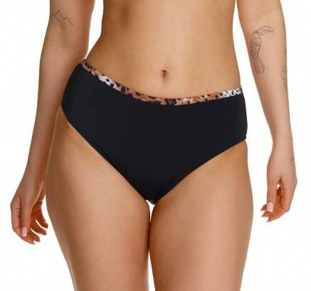 Irbis Černý velký spodní díl plavek Lupoline