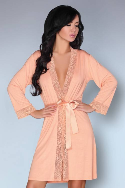 Natela LC 90381-1 Kore Peach Collection Dámský župan LivCo Corsetti