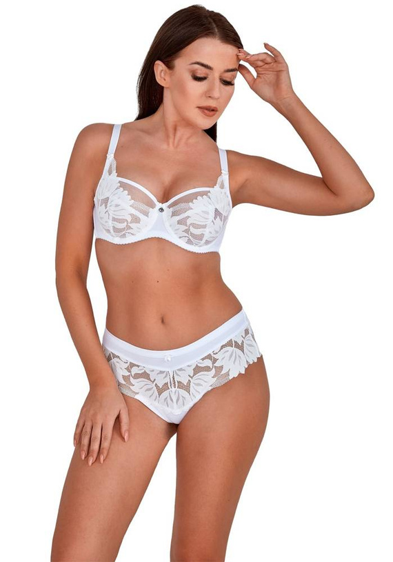 BS 1135 Měkká podprsenka NIKE Gaia - bílá