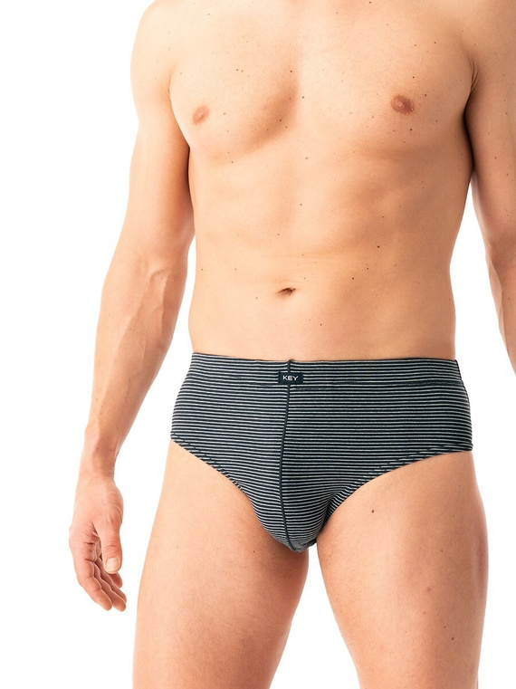 Pánské slipy MPP 328 Key červené, grafitová bavlna, 2 balení v krabici, pohodlí a styl